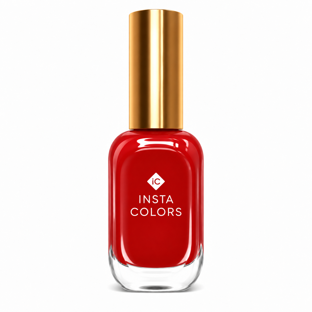 Insta Colors Blood Red Nail Polish – Premium Quality Rich Red Nail Colour with Glossy Finish