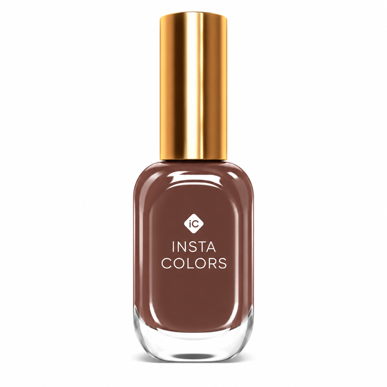 Insta Colors Hot Brown Nail Polish – Premium Brown Nail Colour with Rich Glossy Finish