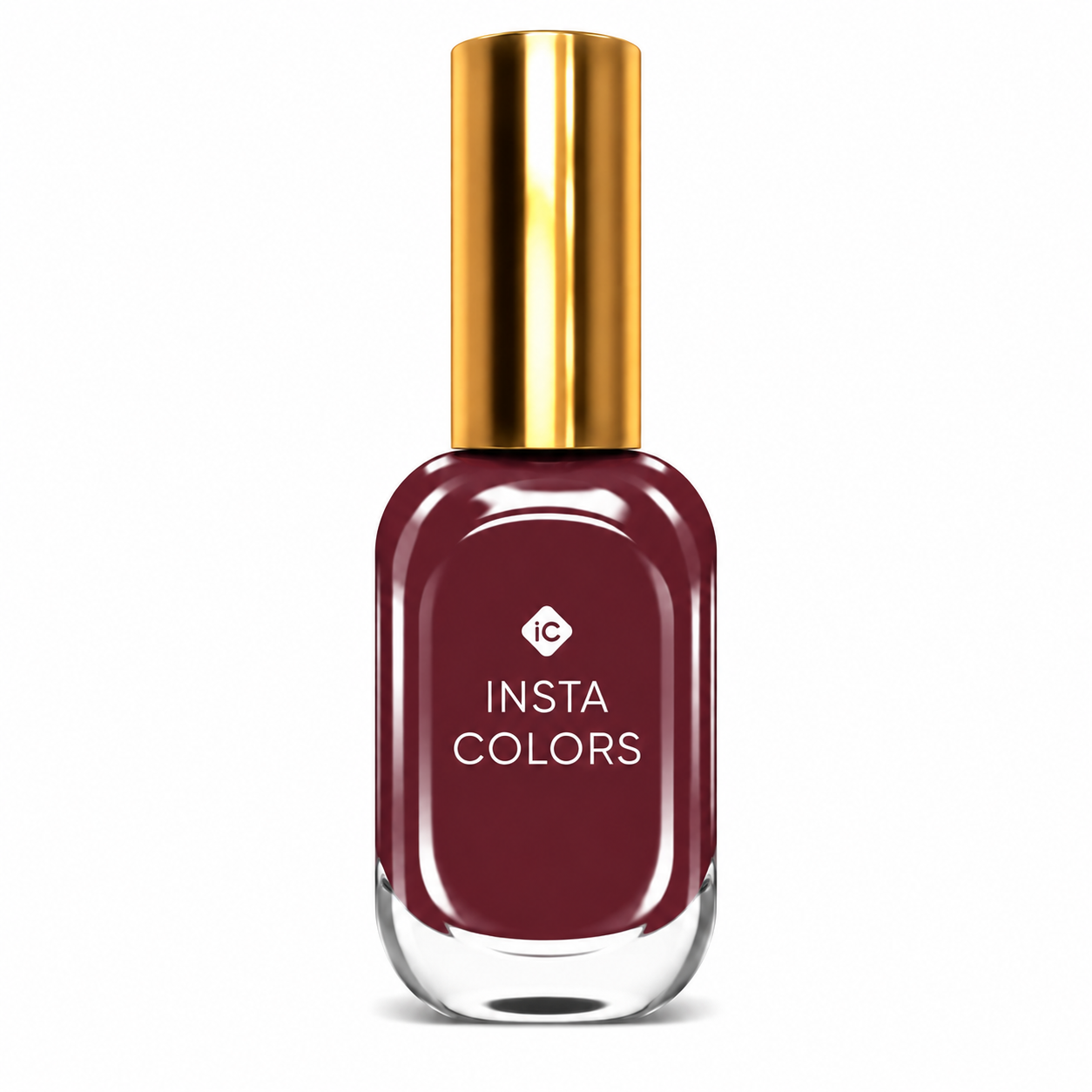 Insta Colors Maroon Nail Polish – Premium Deep Maroon Nail Colour with Rich Glossy Finish