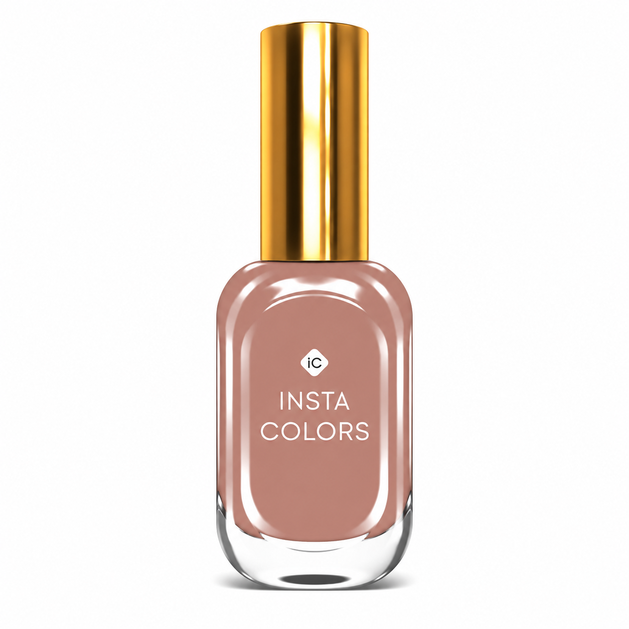 Insta Colors RaadiCha Nail Polish – Premium Mauve Brown Nail Colour with Glossy Finish